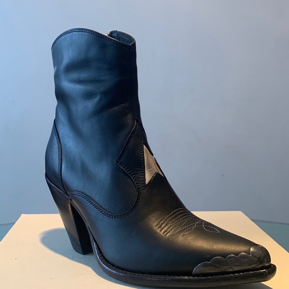 Golden Goose Black Nora Star boots - Picture 3 of 6